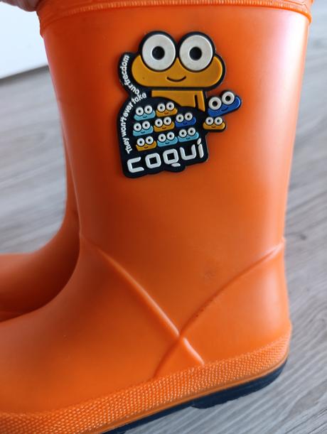 Uni oranžové gumáky, coqui,26