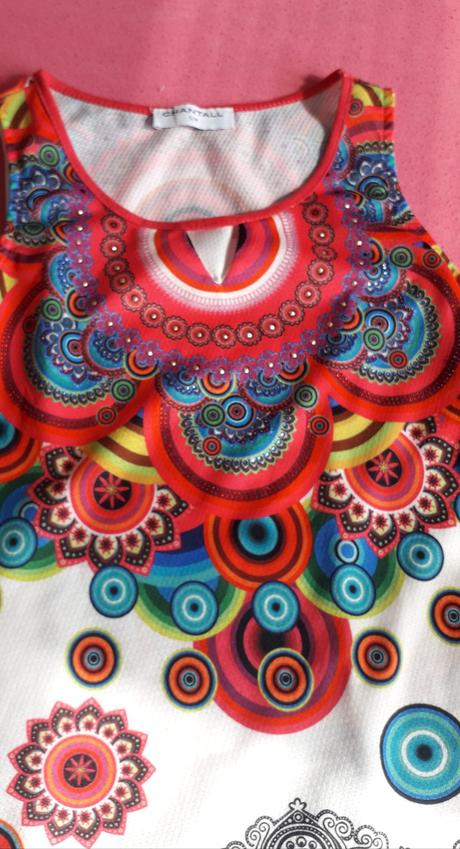 Šaty farebné, chantall,s