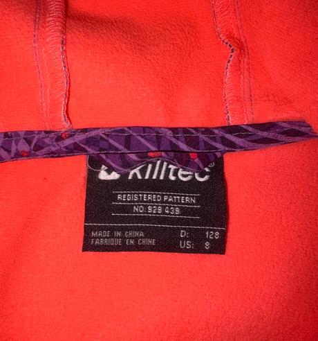 Softshelová bunda kiltec v.128 top stav 10.000mm, 128