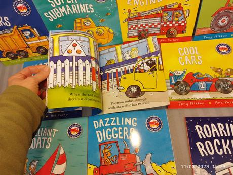 Tony mitton ant parker amazing machines sada nsp23, 