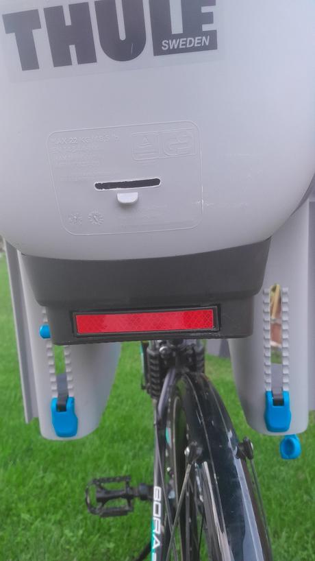 Cyklosedačka thule ridealong nosnosť 22kg,