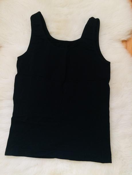 Cierne sportove tielko, h&m,xs