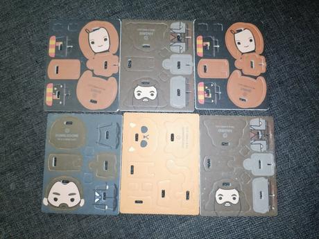 Papierové harry potter skladačky 6ks, 