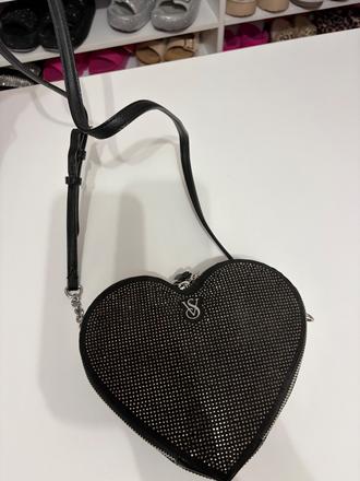 Victorias secret srdiečkova crossbody kabelka, victoria's secret