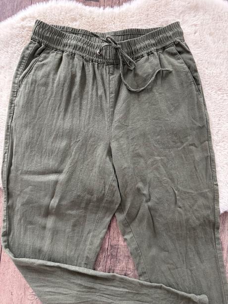 Nohavice s prímesou ľanu, xs