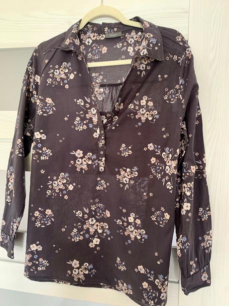 Kvetinová vzdušná blúzka, c&a,46