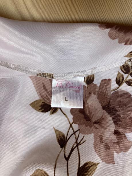 Dámske lesklé kvetované tielko, l