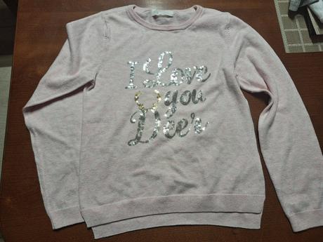 Ružové tričko, h&m,122