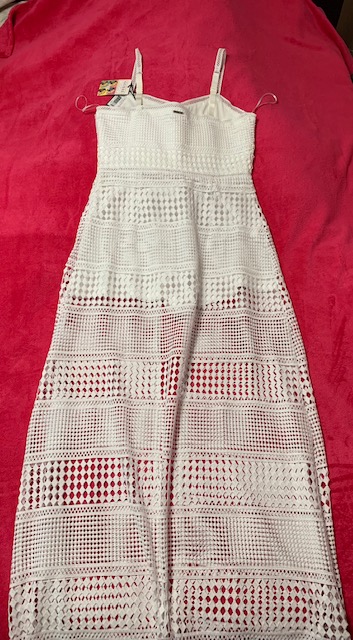 Overal s kraťasmi a dlhou háčkovanou sukňou guess, guess,l