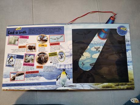 Expedícia zem - kniha s papierovou lupou, 