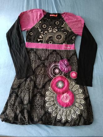Dievčenské jesenné šaty, desigual,146