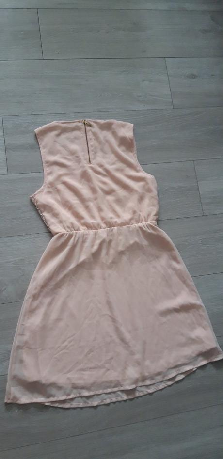 Jemne pudrovo/ ružové šaty 36, only,s