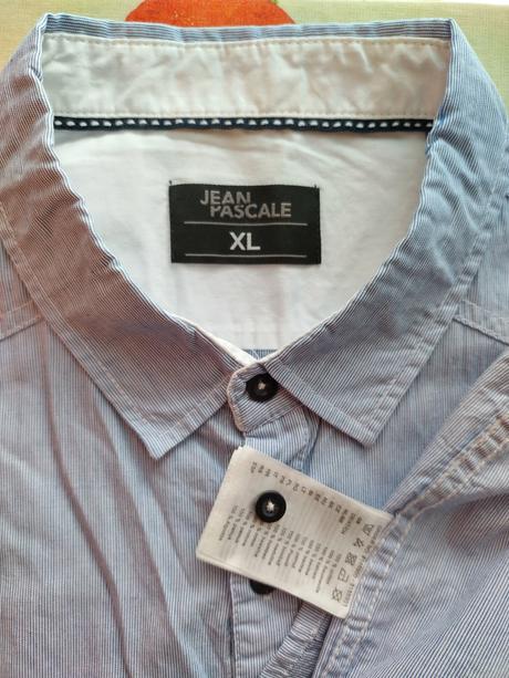 Predám pánsku košeľu, veľ. xl, zn. jean pascale, xl