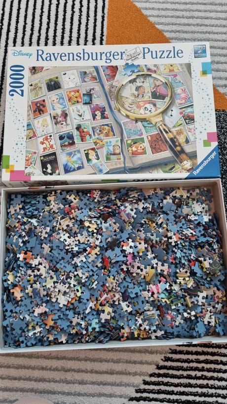 Puzzle ravensburger disney 2000,