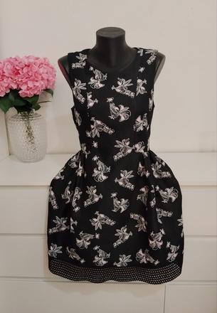 Pinko made in italy luxusné šaty s kvetinovým vzor, pinko,m
