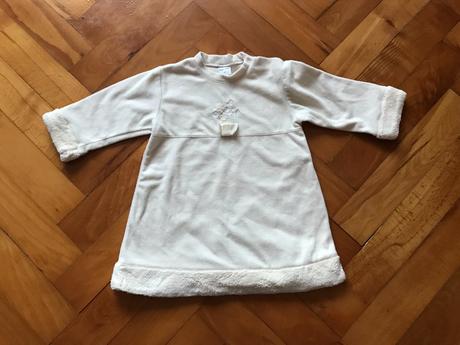 Dievčenský príjemný pulóver - flísový, tup tup,80