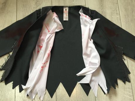 Dievčensky kostym zombie 7-9 rokov,