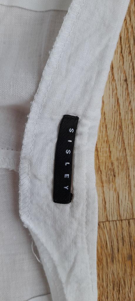 Zvonové ľanové nohavice, m