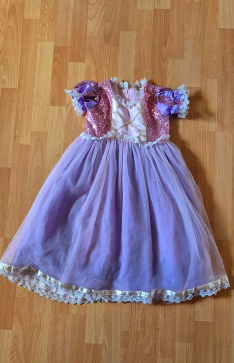 Rapunzel šaty kostým, 