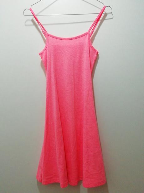 Neónové bavlnené šaty, young dimension,140