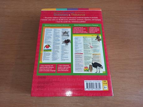 Oxford illustrated children's dictionary thesaurus,