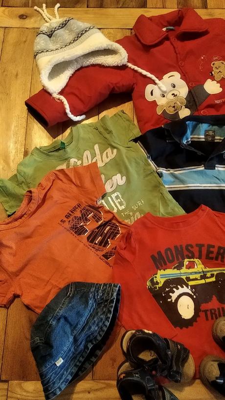 Balík oblečenia pre chlapcov, 86–98