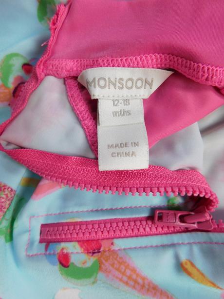 Plavkový overal do vody monsoon uv 50+, monsoon,86