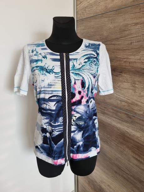 Tričko na zips, gerry weber,l