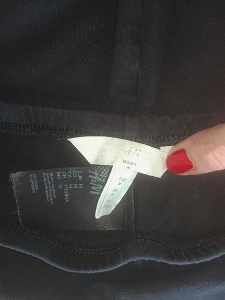 H&m 3/4 tehotenské legíny, h&m,m