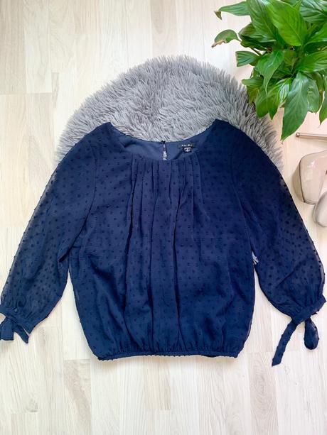 Tmavomodrá damska blúzka amisu, amisu,m