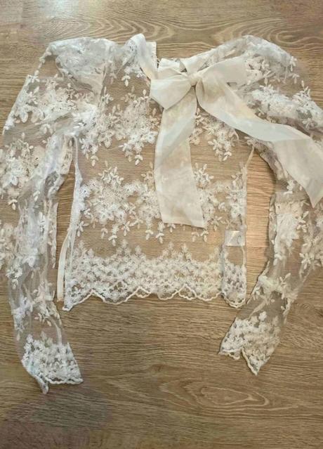 Biela blúzka dámska, s