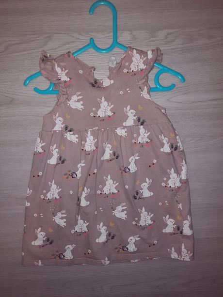 Šaty so zajačikmi h&m, h&m,92