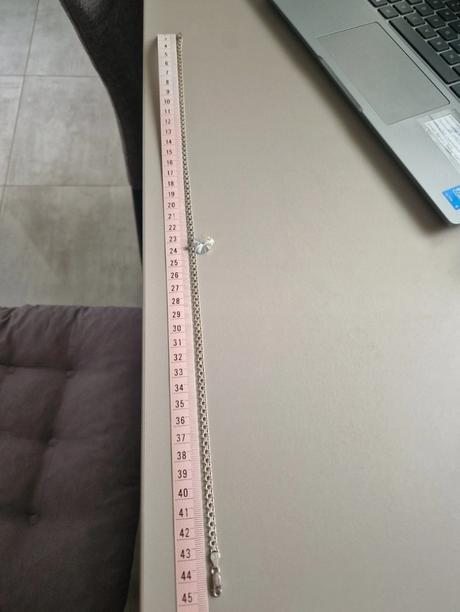 Strieborný náhrdelník so swarovski srdiečkom, 