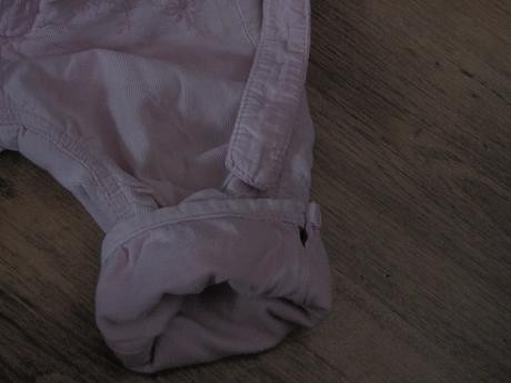 Zateplené menčestráky, h&m,80