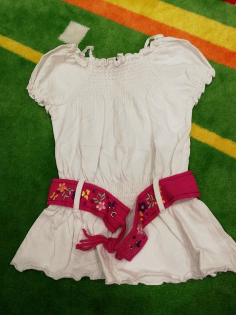 Tričko s opaskom, palomino,98