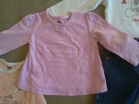 Mix oblečenia dievča, 68–80