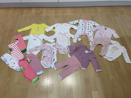 Balíček oblečenia od 1 do 6 mes., 50–62