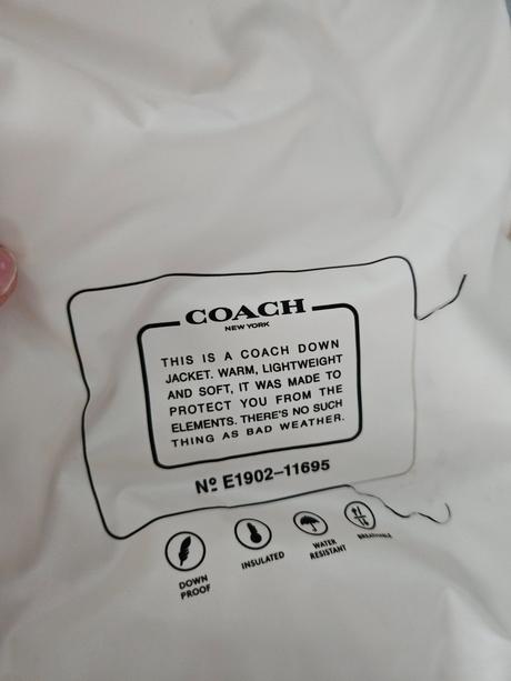 Paperova bunda coach xs, xs