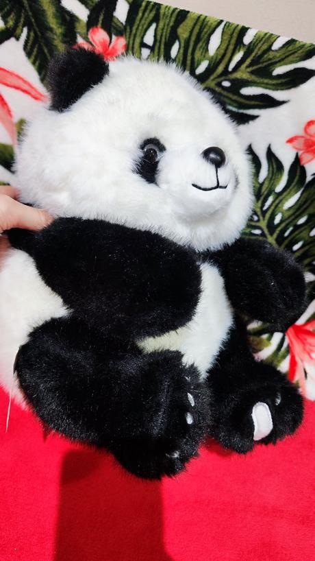 Väčšia plyšová panda,