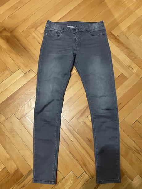 Sivé nohavice f&f, f&f,36