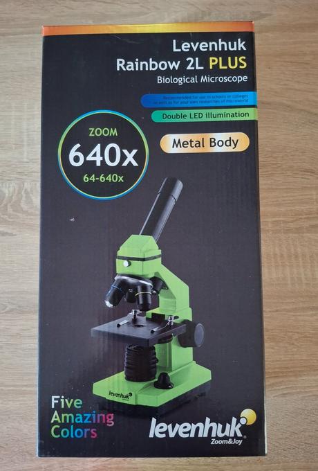Mikroskop levenhuk rainbow 2l, 