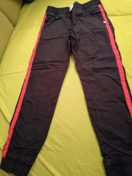 Nohavice zateplene, h&m,140