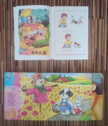 Rozne detske knihy pre najmensich,