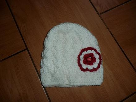 Detská čiapka s lienkou, 122