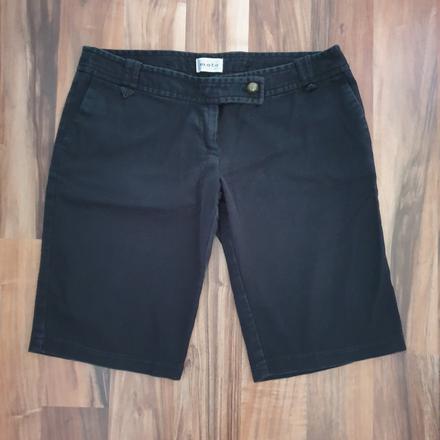 Kraťasy, bermudy čierne moto, m