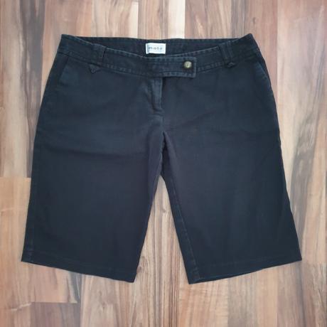 Kraťasy, bermudy čierne moto, m