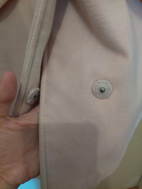 Bledoruzovy kabat zn. promod, vel. s, promod,s