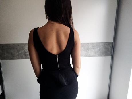 Šaty s volánom, h&m,xs