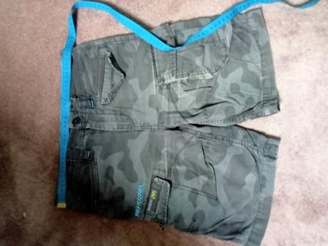 Plátené vzdušné maskáčové kraťasy, next,134