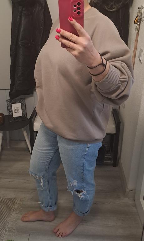 Oversize mikina 4f, s